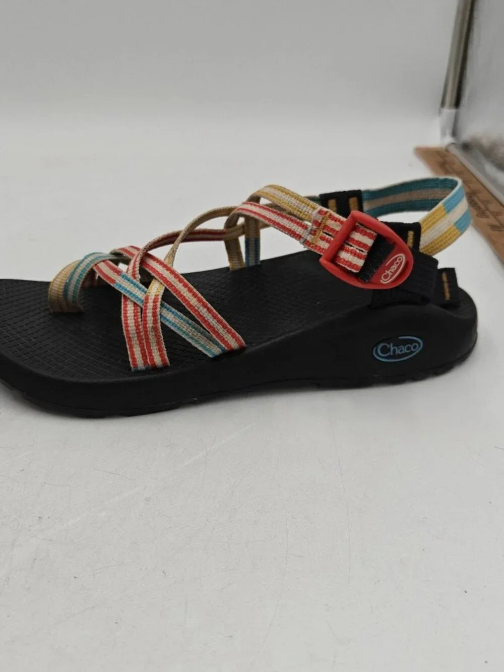 Chaco ZX/2 Classic Vary Primary Women's Size 9 Sport Sandals JCH109542 Blue Red